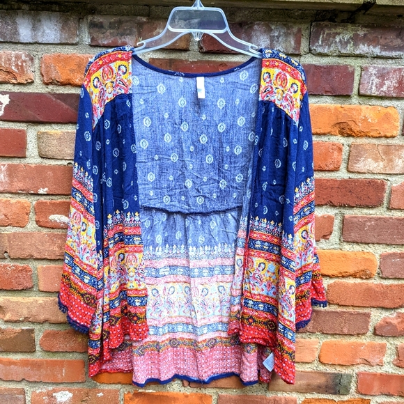 Xhilaration Sweaters - Xhilaration Boho kimono women's size XXL